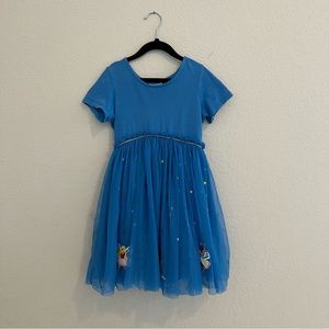Hanna Andersson Fairy Dress - Blue, 6-7
